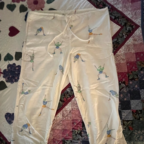 Kimo Sabe O/S white draw string pants - Picture 1 of 3
